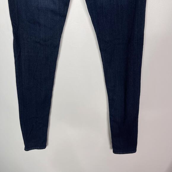 AG Adriano Goldschmied Womens 27 The Farrah High Rise Skinny Jeans Brooks Dark - Picture 6 of 9